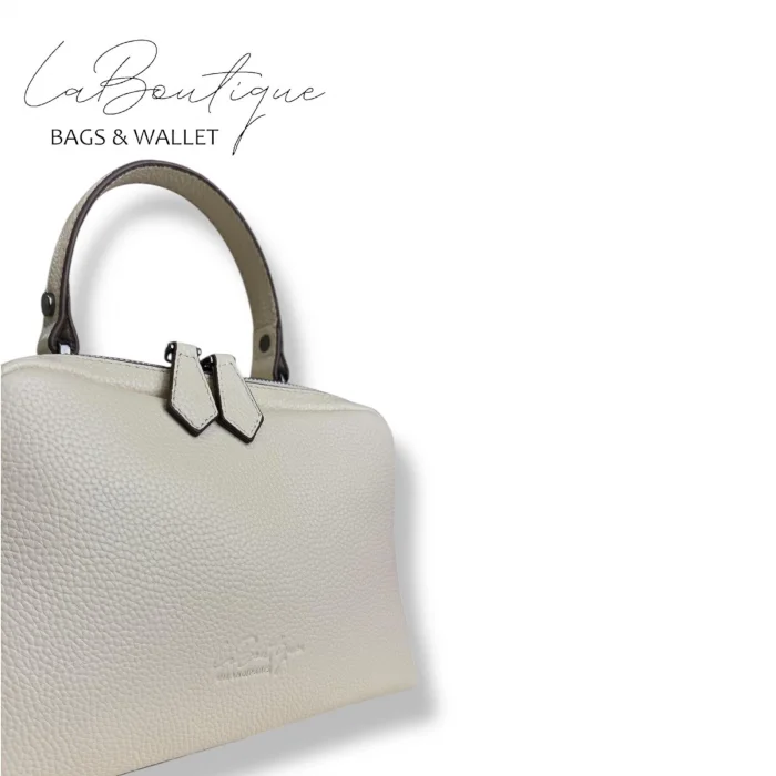 %100 DERİ LB ÇANTA D-2500 KREM