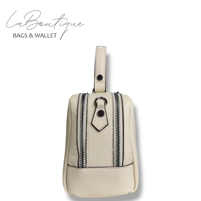 %100 DERİ LB ÇANTA D-2500 KREM