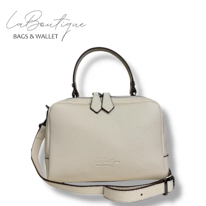 %100 DERİ LB ÇANTA D-2500 KREM