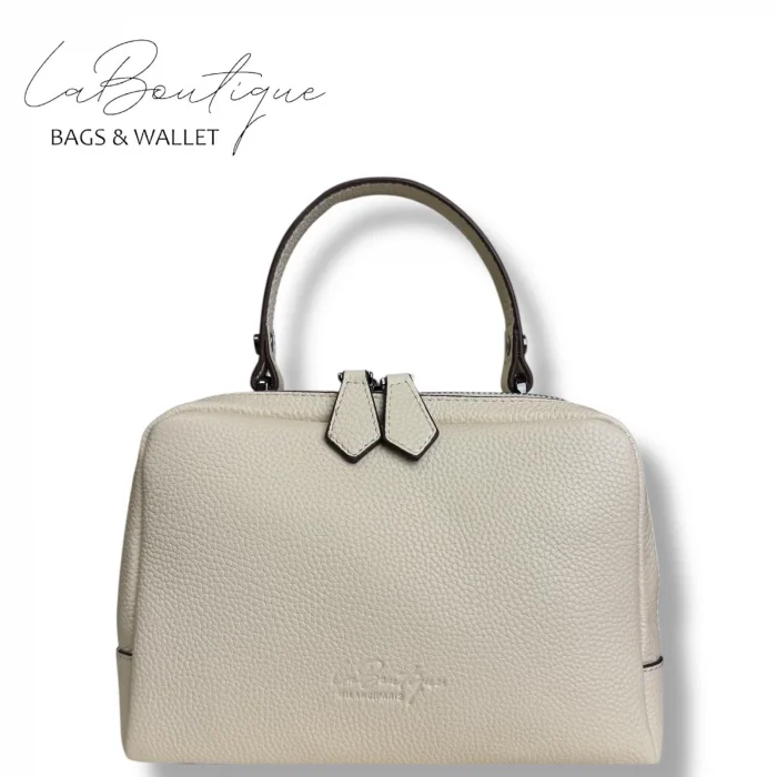 %100 DERİ LB ÇANTA D-2500 KREM