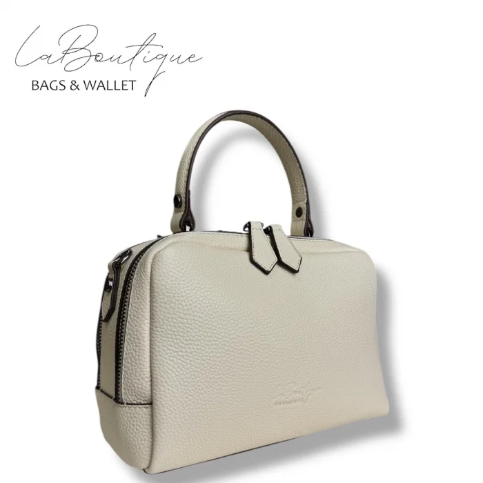 %100 DERİ LB ÇANTA D-2500 KREM