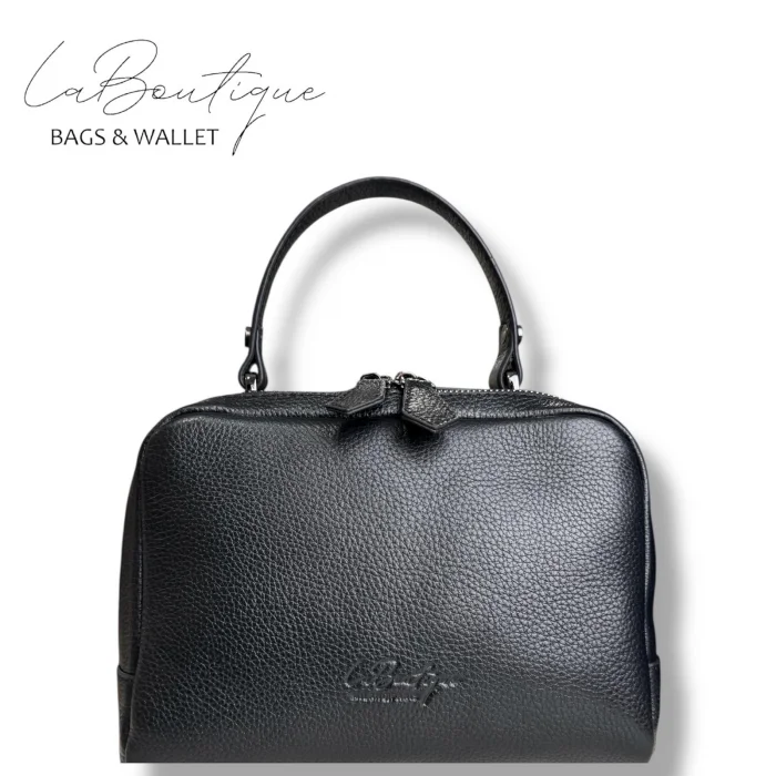 %100 DERİ LB ÇANTA D-2500 SİYAH