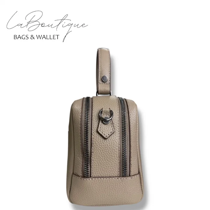 %100 DERİ LB ÇANTA D-2500 VİZON