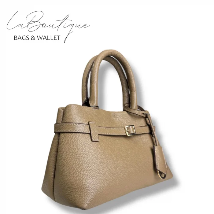 %100 DERİ LB ÇANTA D-2750 BİSKÜVİ