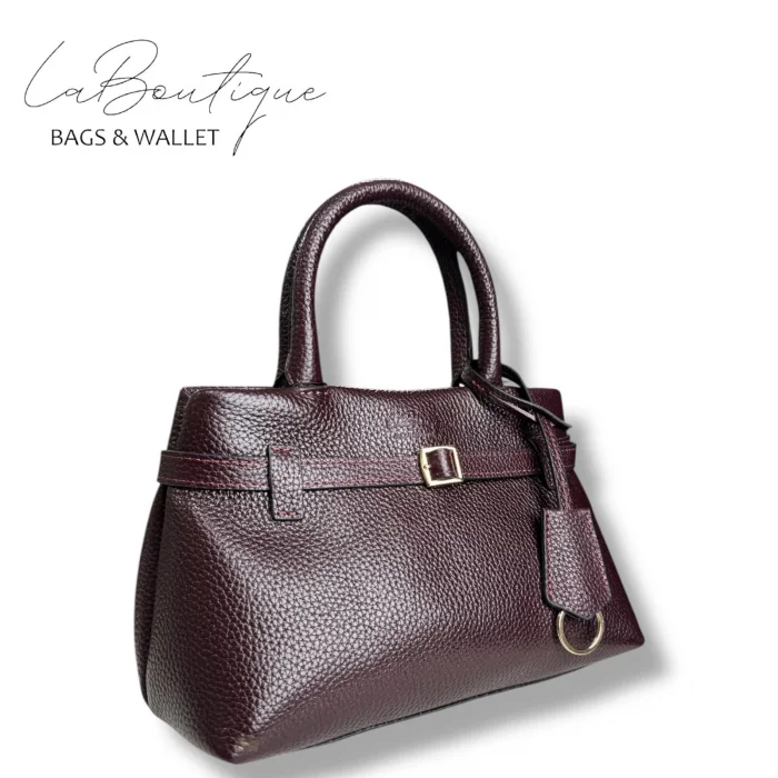 %100 DERİ LB ÇANTA D-2750 BORDO