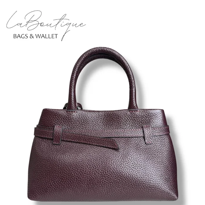 %100 DERİ LB ÇANTA D-2750 BORDO