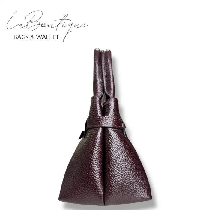 %100 DERİ LB ÇANTA D-2750 BORDO