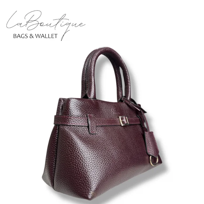 %100 DERİ LB ÇANTA D-2750 BORDO