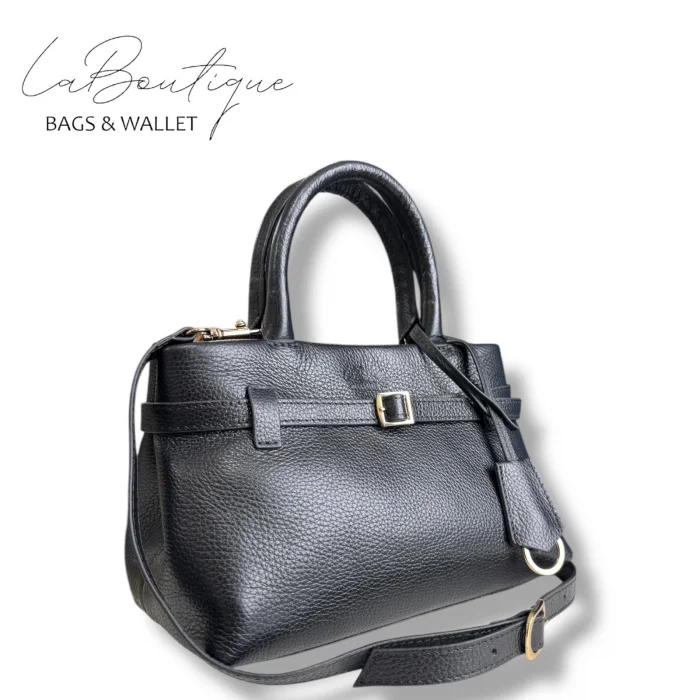 %100 DERİ LB ÇANTA D-2750 SİYAH