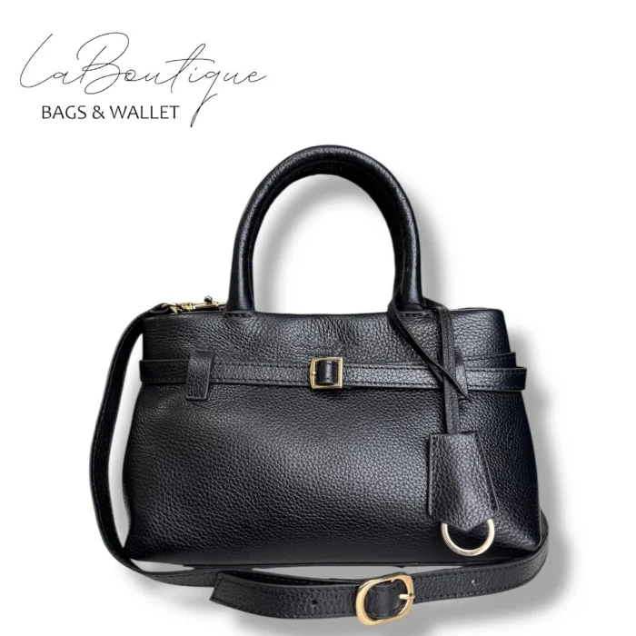 %100 DERİ LB ÇANTA D-2750 SİYAH