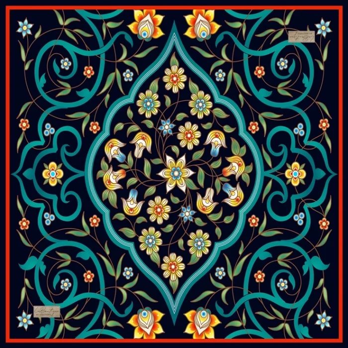 2242-05 SURA İPEK 90X90