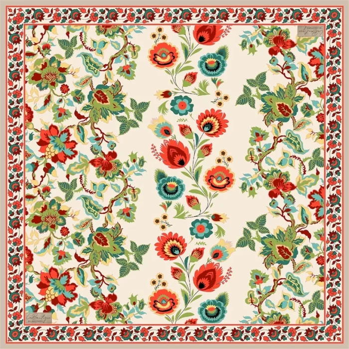 2400-02 TWIL İPEK 90X90