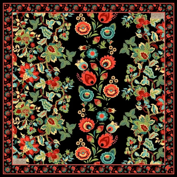 2400-04 TWIL İPEK 90X90