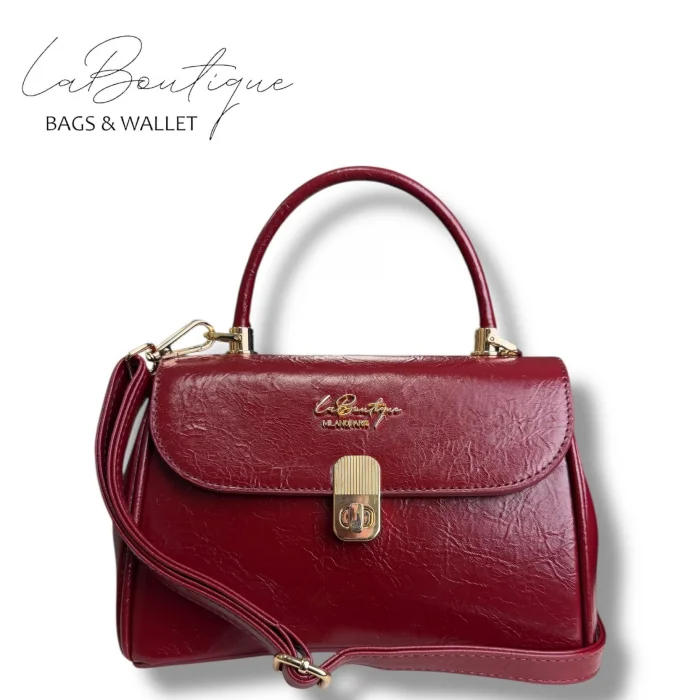 LB ÇANTA 1318 RUGAN BORDO