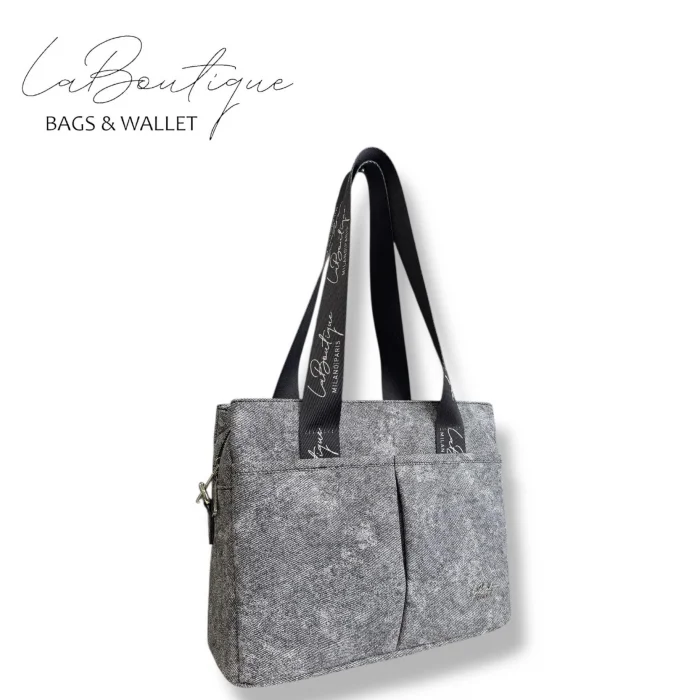 LB ÇANTA 2808 KIRÇIL GRİ