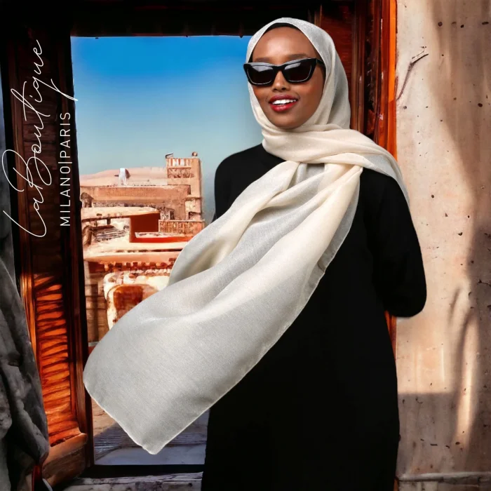 SİMLİ ŞAL - AÇIK VİZON - 70X190