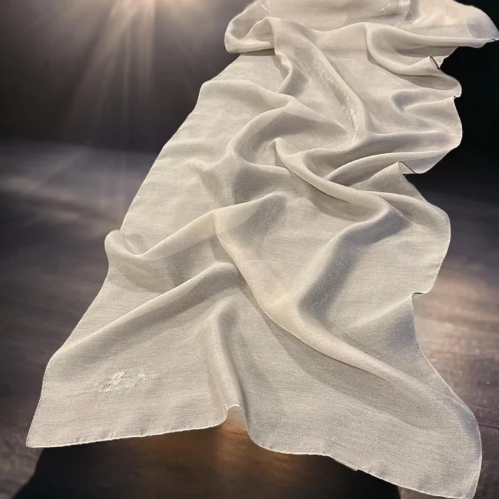 SİMLİ ŞAL - KOYU VİZON - 70X190