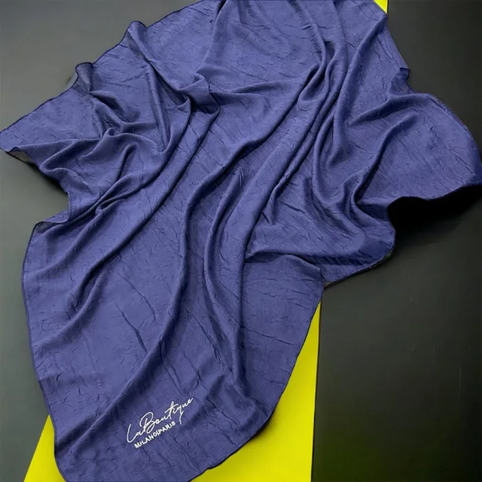 BE HAPPY EŞARP GECE MAVİ