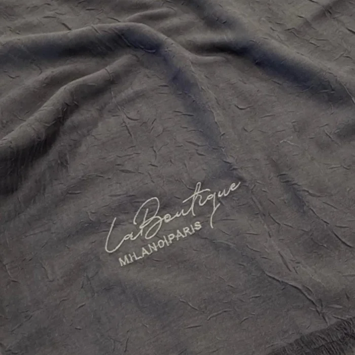 BE HAPPY ŞAL ANTRASİT