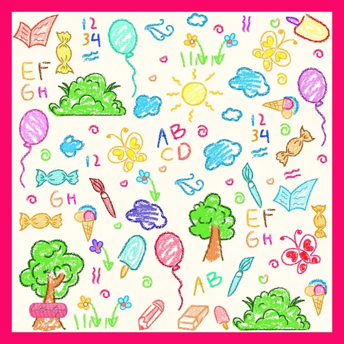 ÇOCUK EŞARP-Ç07-70X70