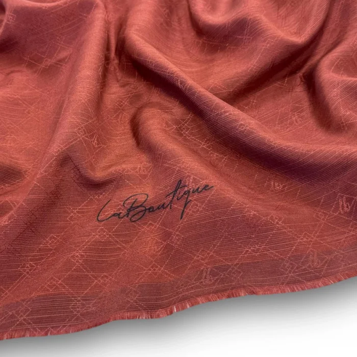 DÜZ RENK İPEK ŞAL - V15