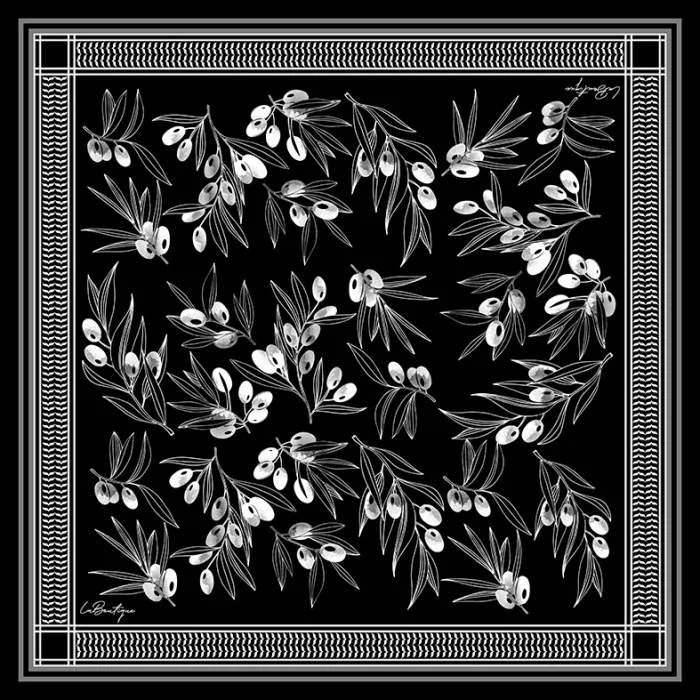 FİLİSTİN SERİSİ %100 SURA İPEK - F105 - 90X90