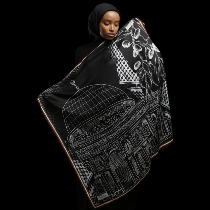 FİLİSTİN SERİSİ %100 SURA İPEK - F109 - 90X90