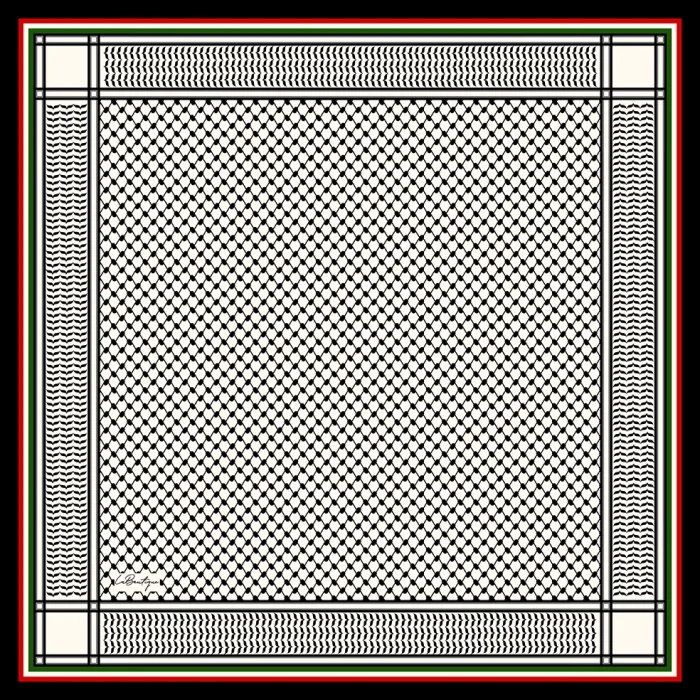 FİLİSTİN SERİSİ %100 SURA İPEK - F117 - 90X90