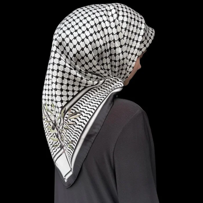 FİLİSTİN SERİSİ %100 TWILL İPEK - F103 - 90X90