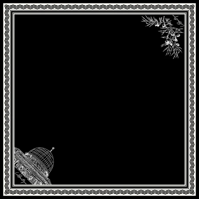 FİLİSTİN SERİSİ %100 TWILL İPEK - F115 - 90X90