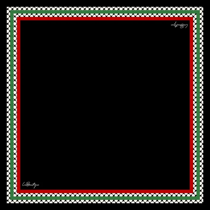 FİLİSTİN SERİSİ %100 TWILL İPEK - F113 - 90X90