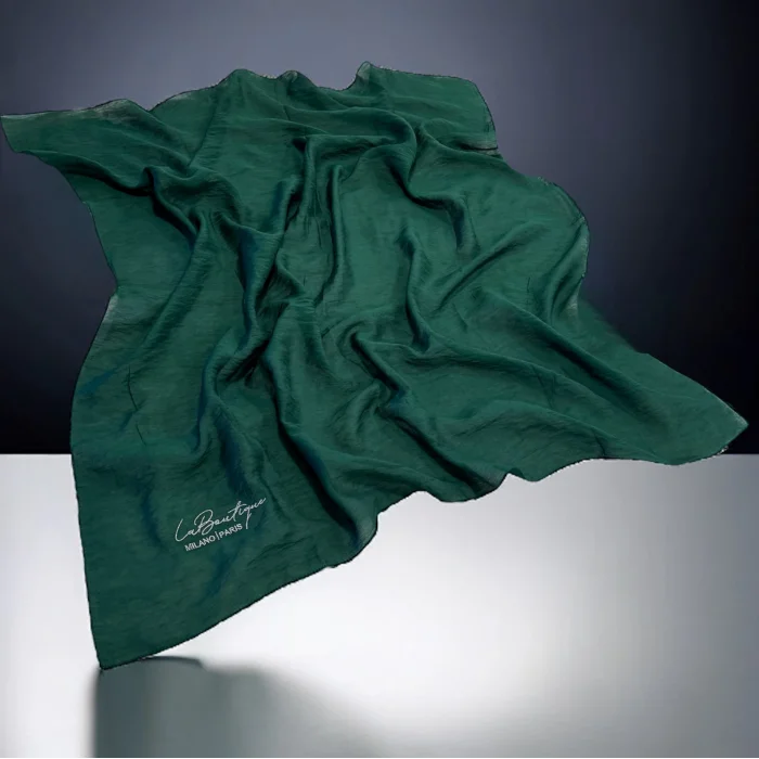 HERBAL BİTKİSEL EŞARP ZÜMRÜT YEŞİLİ