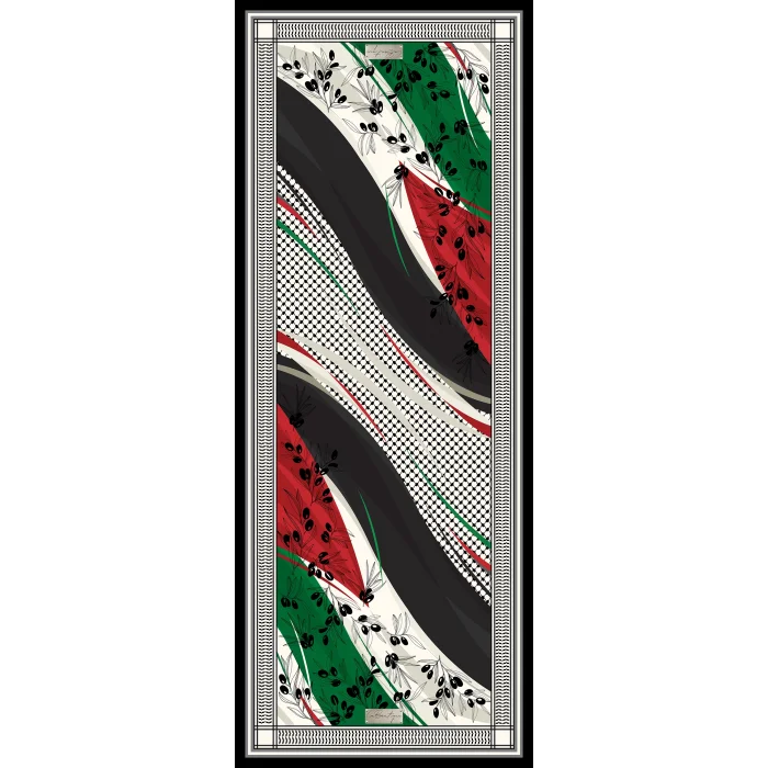 KEFİYE ŞAL F102 70X190 HERBAL/BİTKİSEL