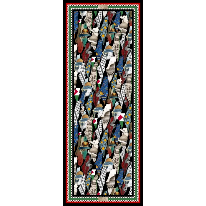 KEFİYE ŞAL F112-04 70X190 HERBAL/BİTKİSEL