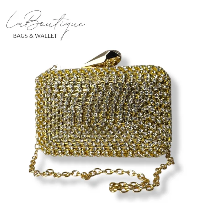 LB ABİYE ÇANTA 25-001 GOLD