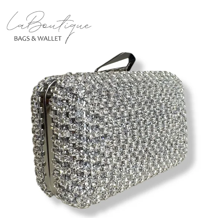 LB ABİYE ÇANTA 25-001 GÜMÜŞ