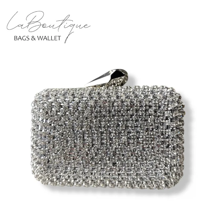 LB ABİYE ÇANTA 25-001 GÜMÜŞ