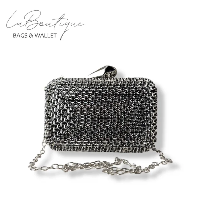 LB ABİYE ÇANTA 25-001 SİYAH