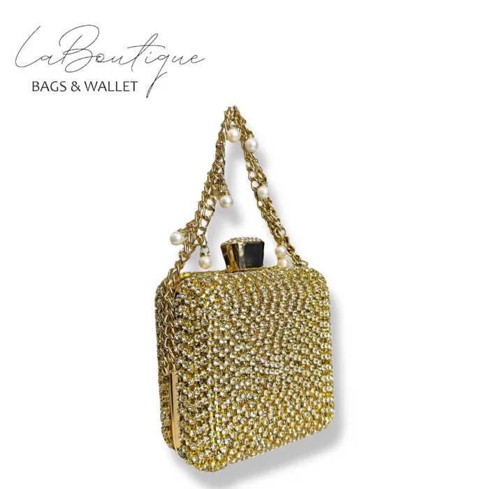 LB ABİYE ÇANTA 25-002 GOLD