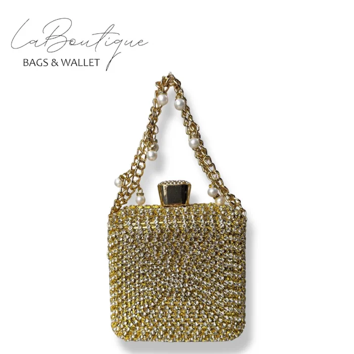 LB ABİYE ÇANTA 25-002 GOLD