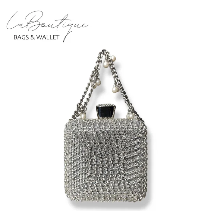 LB ABİYE ÇANTA 25-002 GÜMÜŞ