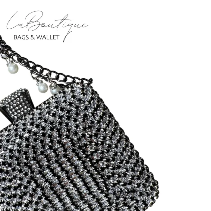 LB ABİYE ÇANTA 25-002 SİYAH