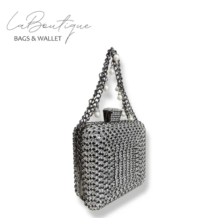 LB ABİYE ÇANTA 25-002 SİYAH