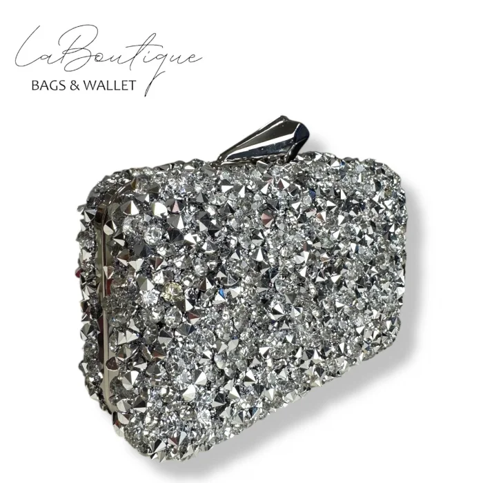 LB ABİYE ÇANTA 25-003 GÜMÜŞ