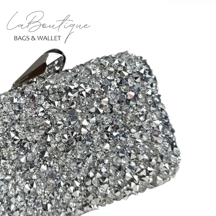 LB ABİYE ÇANTA 25-003 GÜMÜŞ