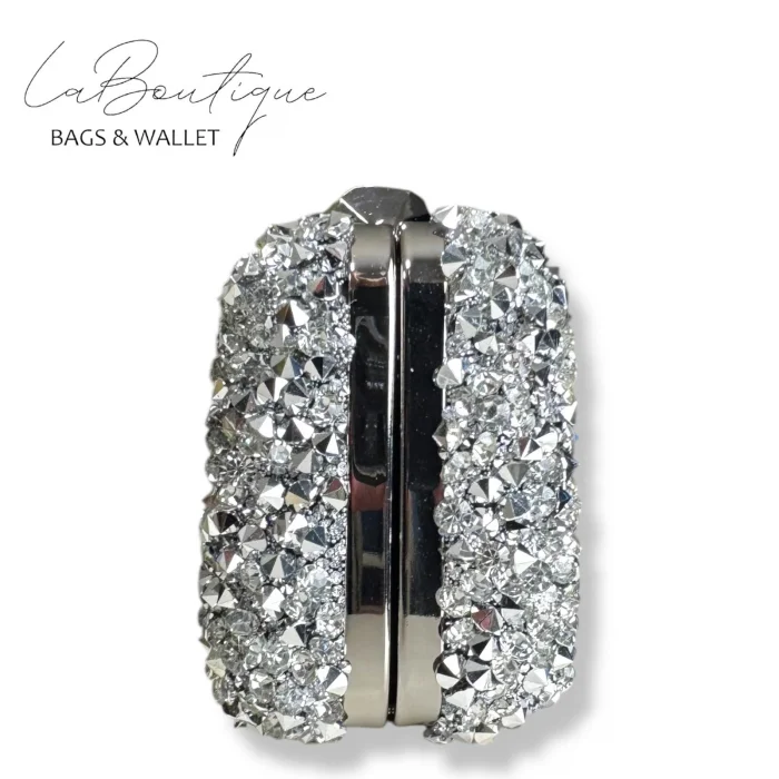 LB ABİYE ÇANTA 25-003 GÜMÜŞ