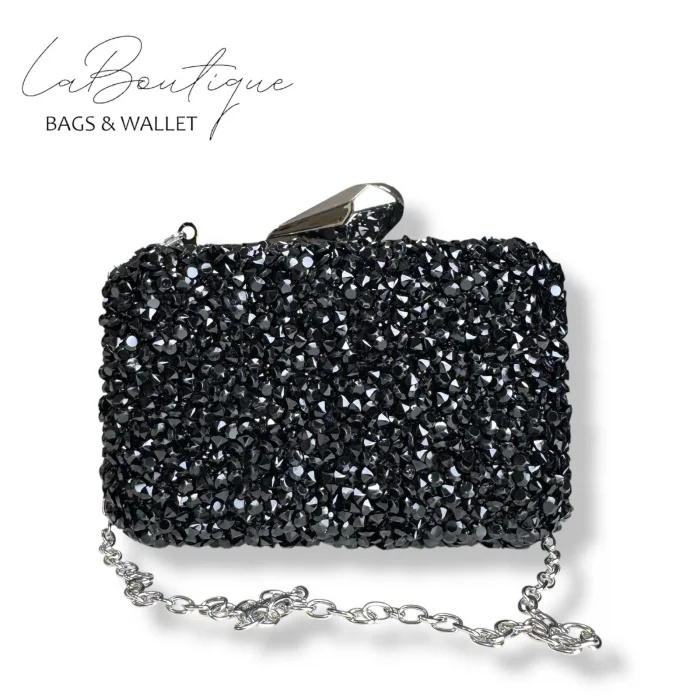 LB ABİYE ÇANTA 25-003 SİYAH