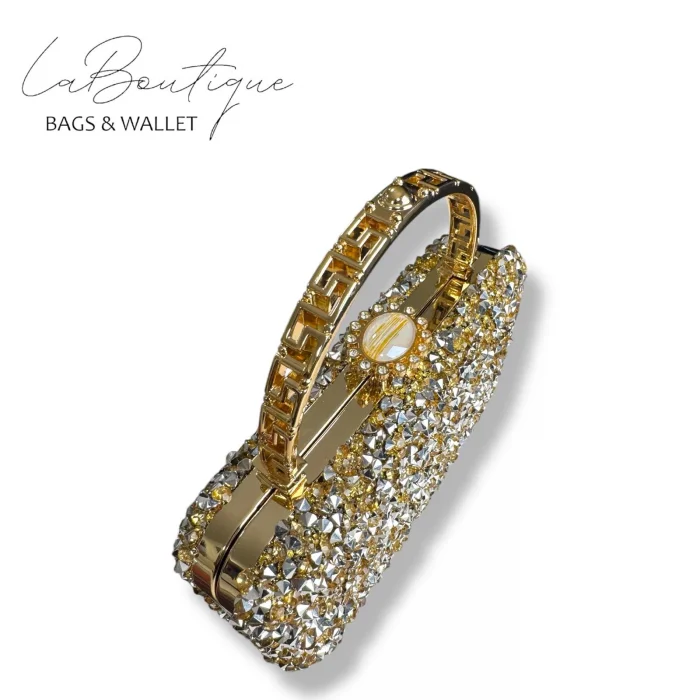 LB ABİYE ÇANTA 25-004 GOLD