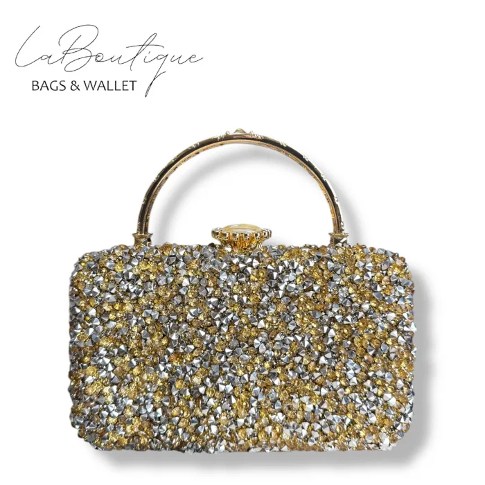 LB ABİYE ÇANTA 25-004 GOLD