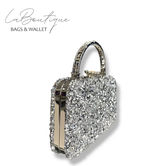 LB ABİYE ÇANTA 25-004 GÜMÜŞ